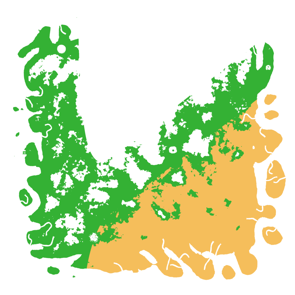 Biome Rust Map: Procedural Map, Size: 6000, Seed: 11082023