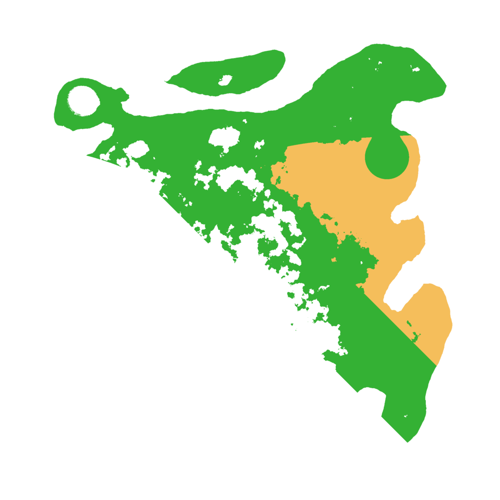 Biome Rust Map: Barren, Size: 3000, Seed: 155408670