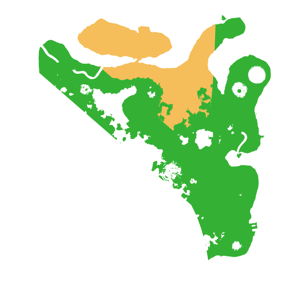 Biome Rust Map: Procedural Map, Size: 3000, Seed: 298211