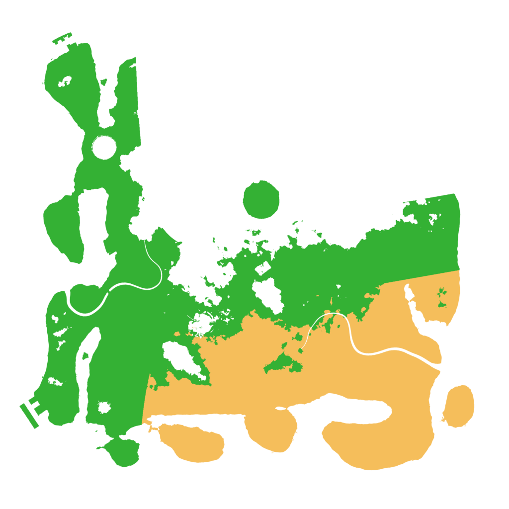 Biome Rust Map: Procedural Map, Size: 3750, Seed: 1537992063