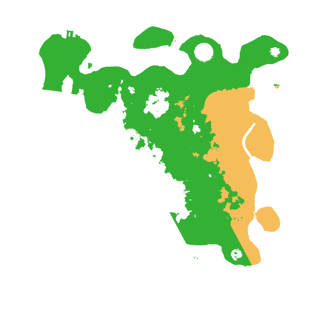 Biome Rust Map: Procedural Map, Size: 3000, Seed: 1791696278