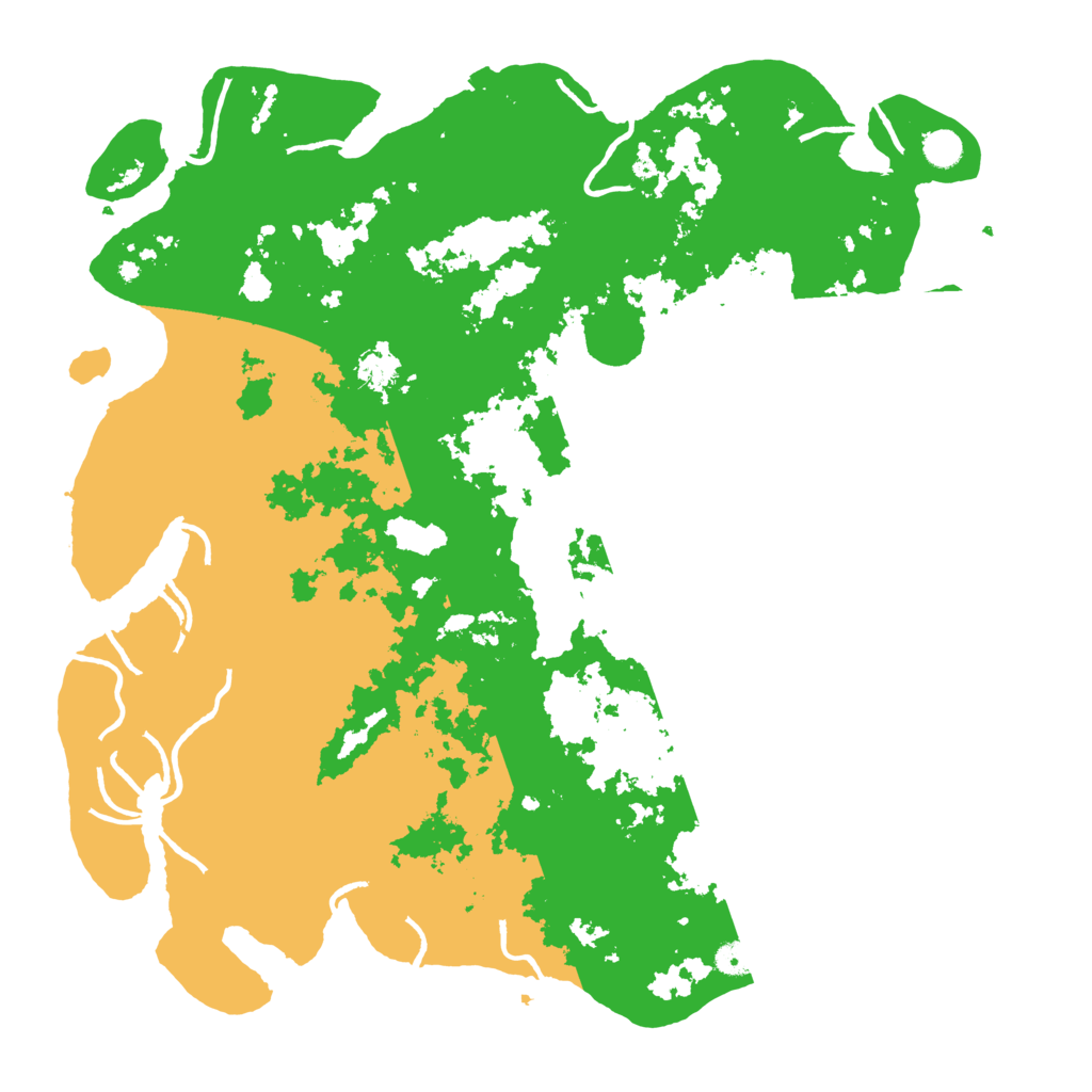 Biome Rust Map: Procedural Map, Size: 5000, Seed: 629