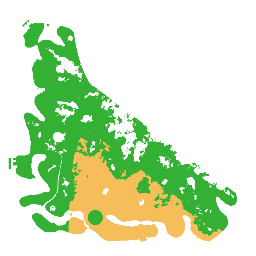 Biome Rust Map: Procedural Map, Size: 4500, Seed: 403686013