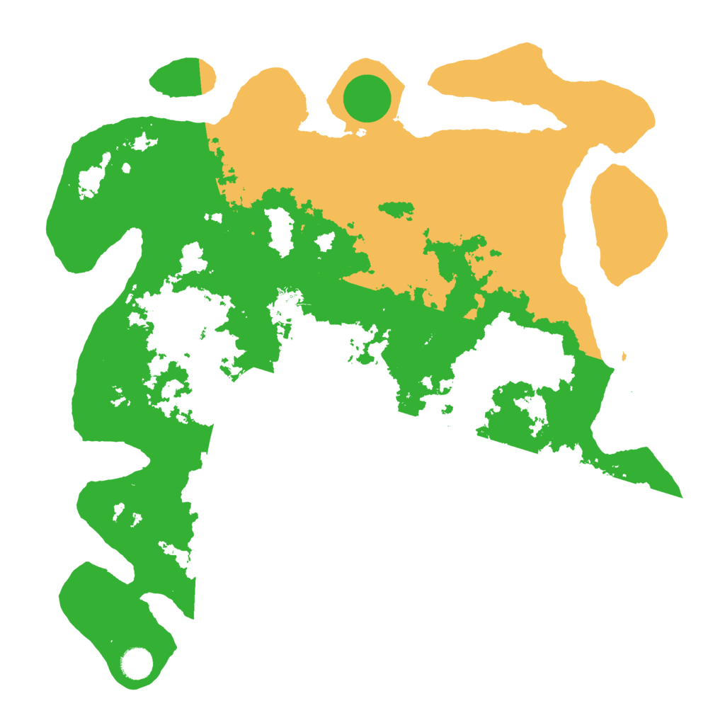 Biome Rust Map: Barren, Size: 4000, Seed: 648254