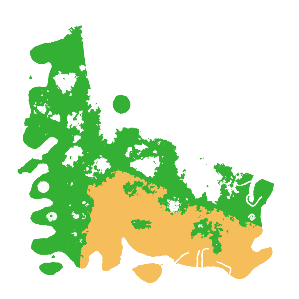 Biome Rust Map: Procedural Map, Size: 4500, Seed: 841717755