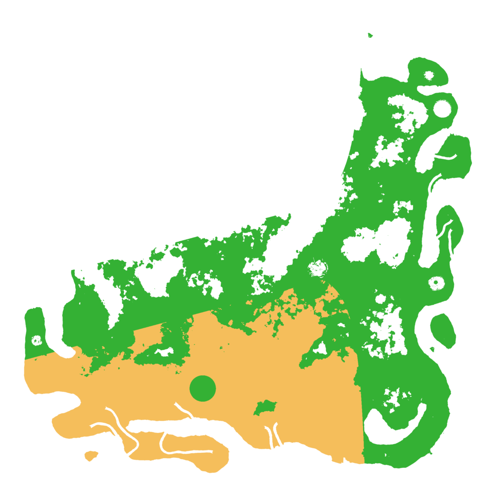 Biome Rust Map: Procedural Map, Size: 5000, Seed: 487686298