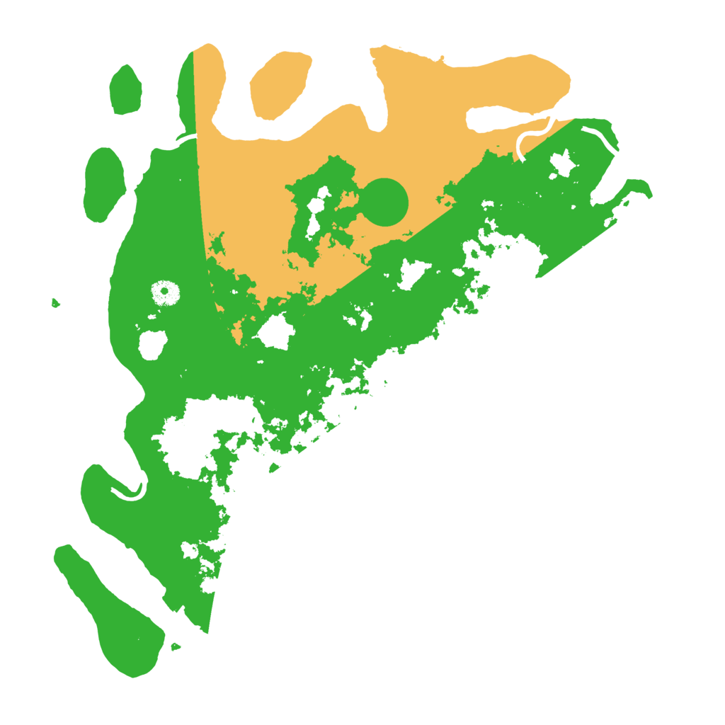 Biome Rust Map: Procedural Map, Size: 4000, Seed: 743119756