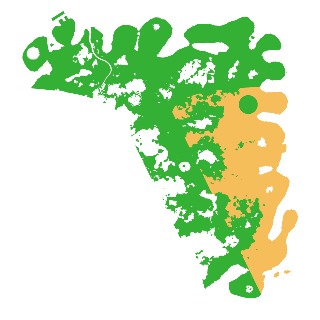 Biome Rust Map: Procedural Map, Size: 4500, Seed: 1682315405