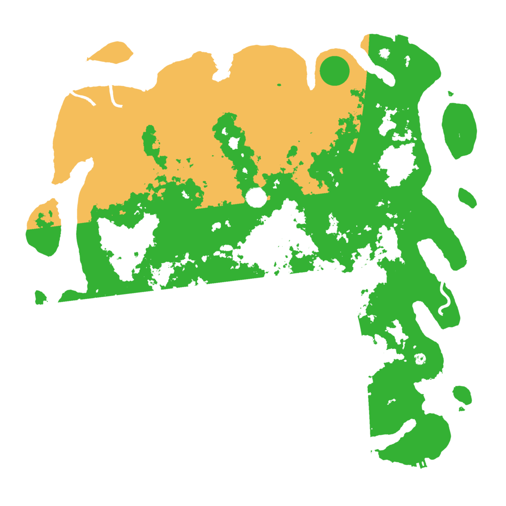 Biome Rust Map: Procedural Map, Size: 4500, Seed: 507051994