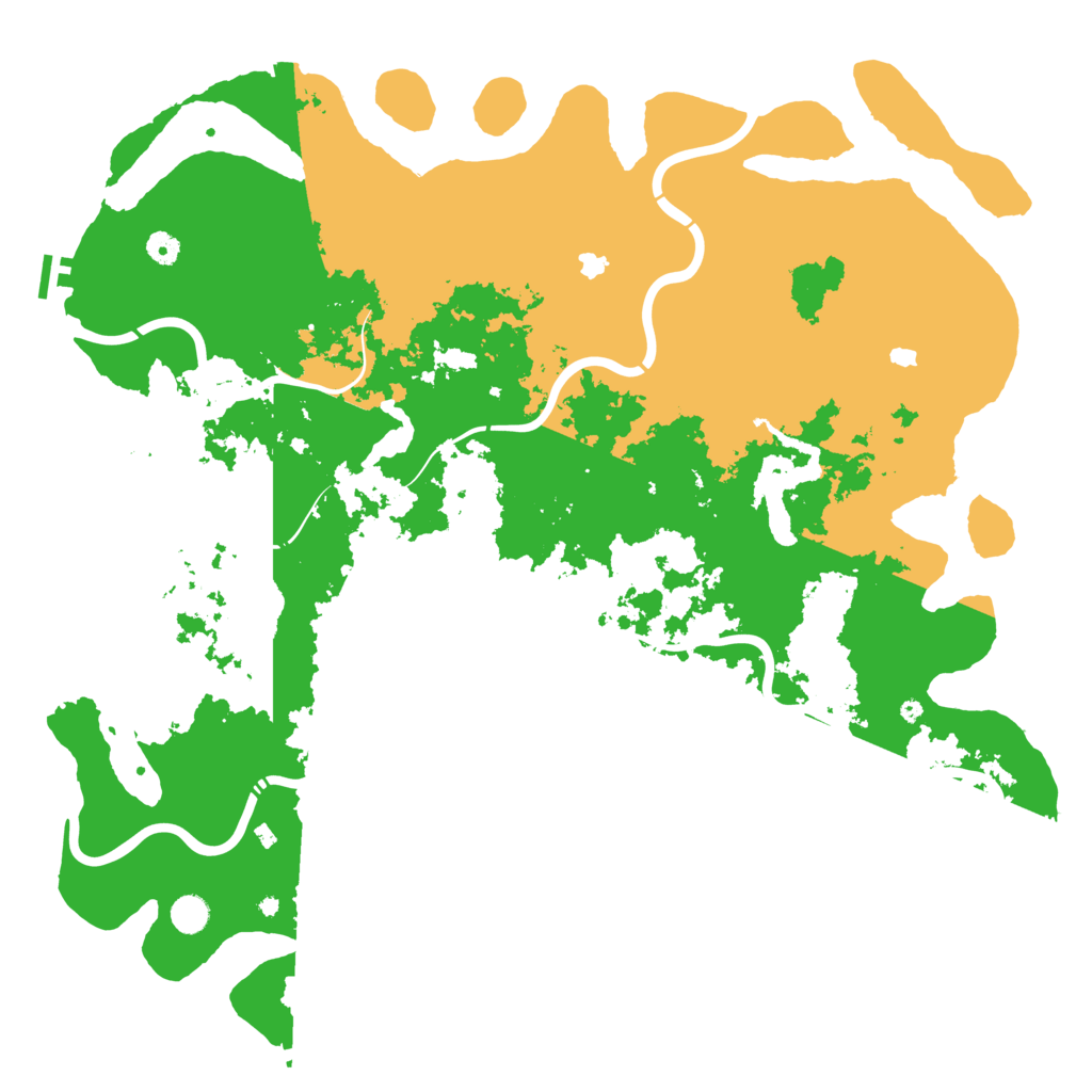 Biome Rust Map: Procedural Map, Size: 5000, Seed: 803