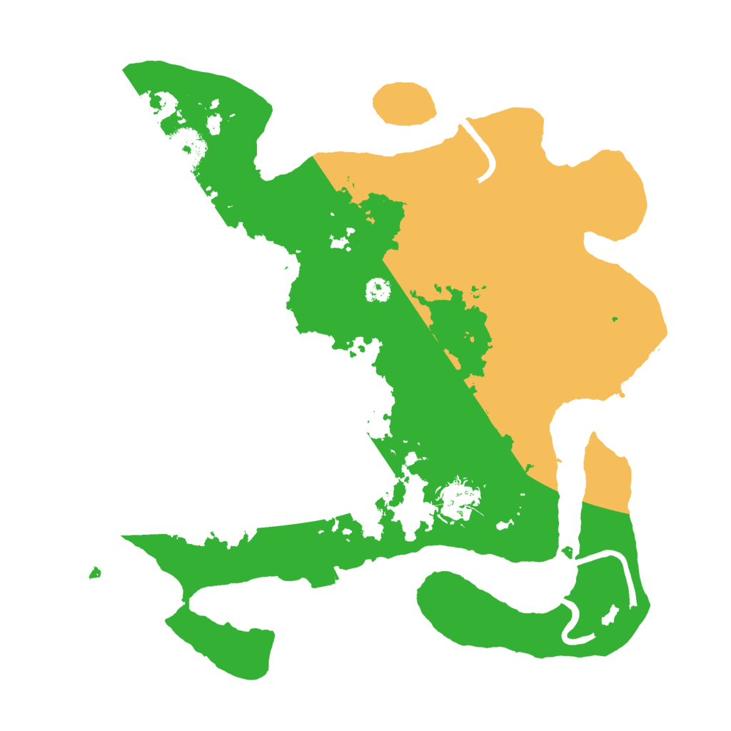 Biome Rust Map: Procedural Map, Size: 3000, Seed: 66969