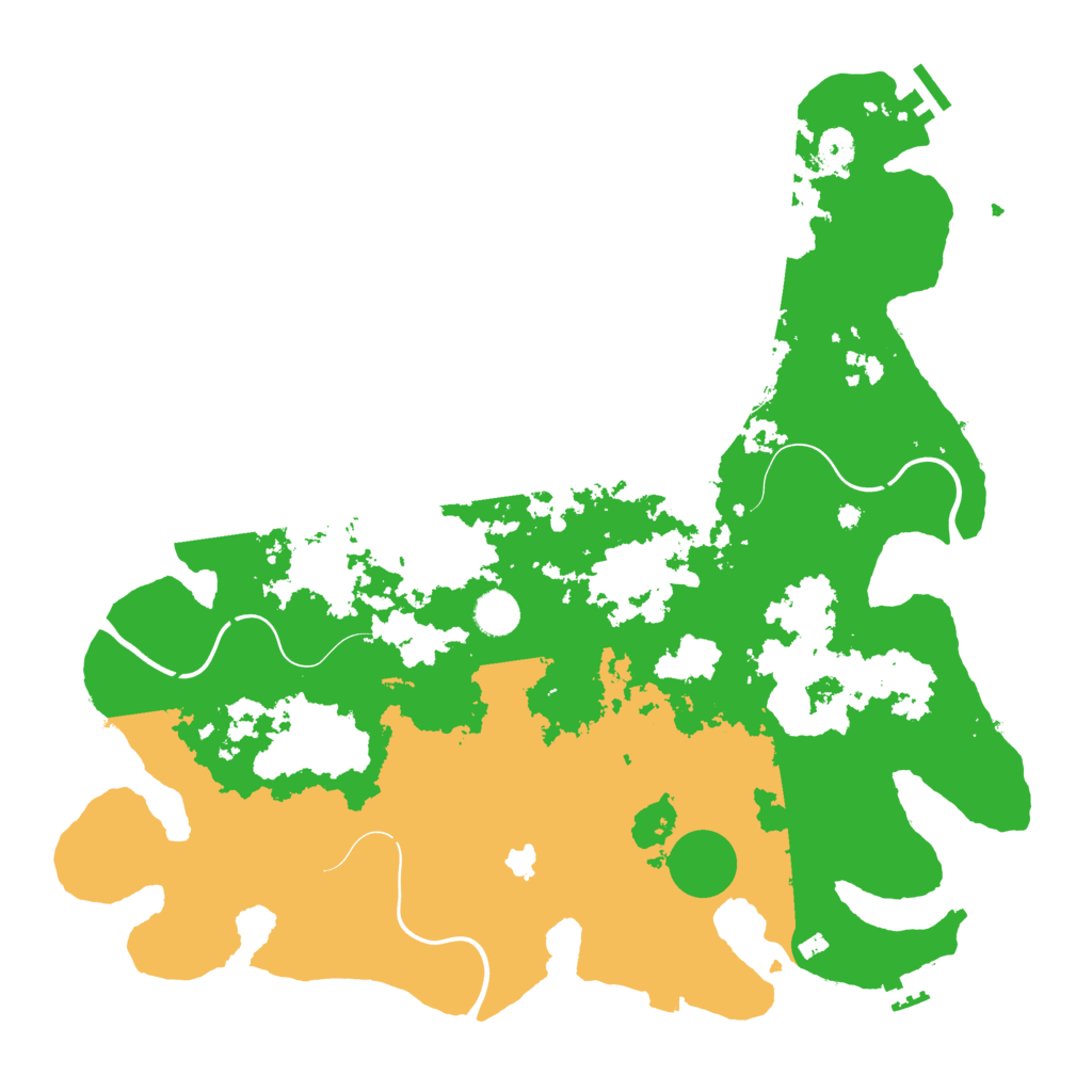 Biome Rust Map: Procedural Map, Size: 4250, Seed: 587043307