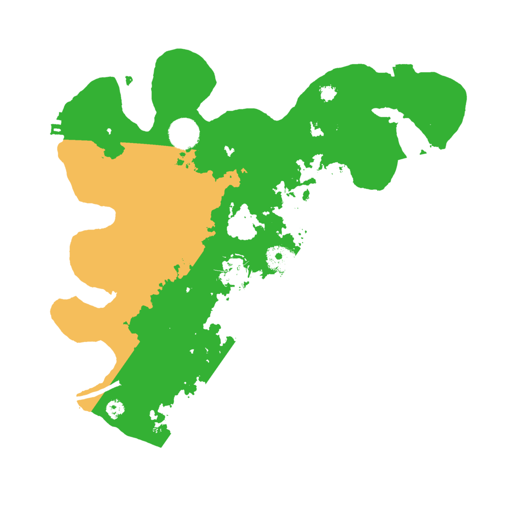 Biome Rust Map: Procedural Map, Size: 3000, Seed: 1623387