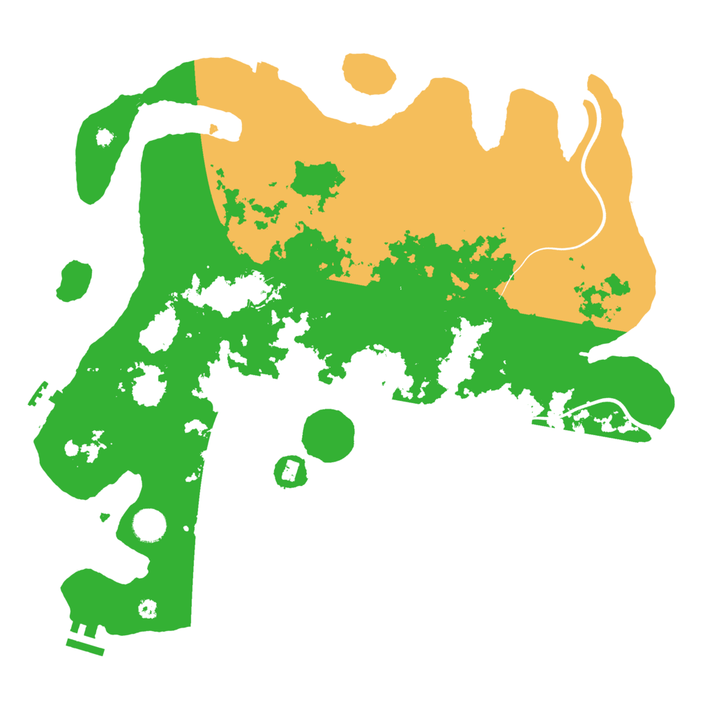 Biome Rust Map: Procedural Map, Size: 3750, Seed: 216177535