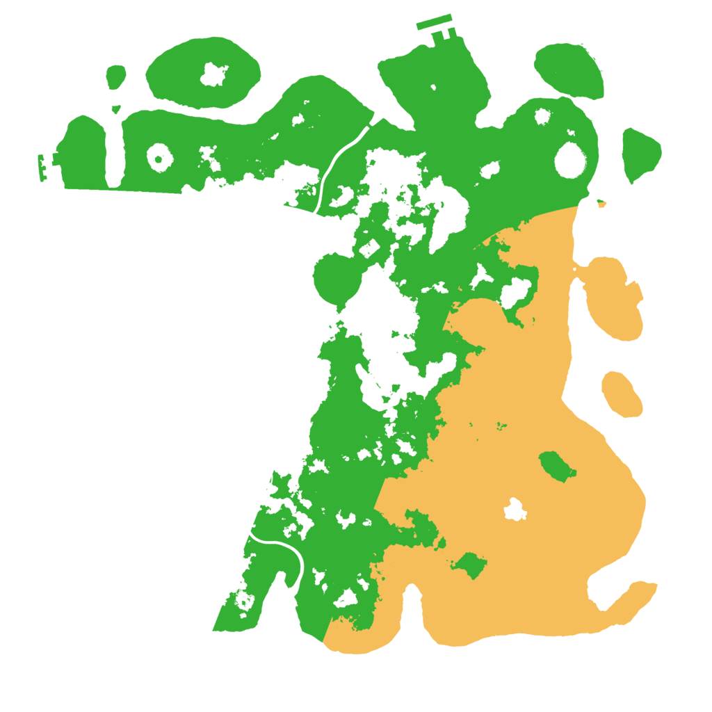 Biome Rust Map: Procedural Map, Size: 4000, Seed: 1849986252