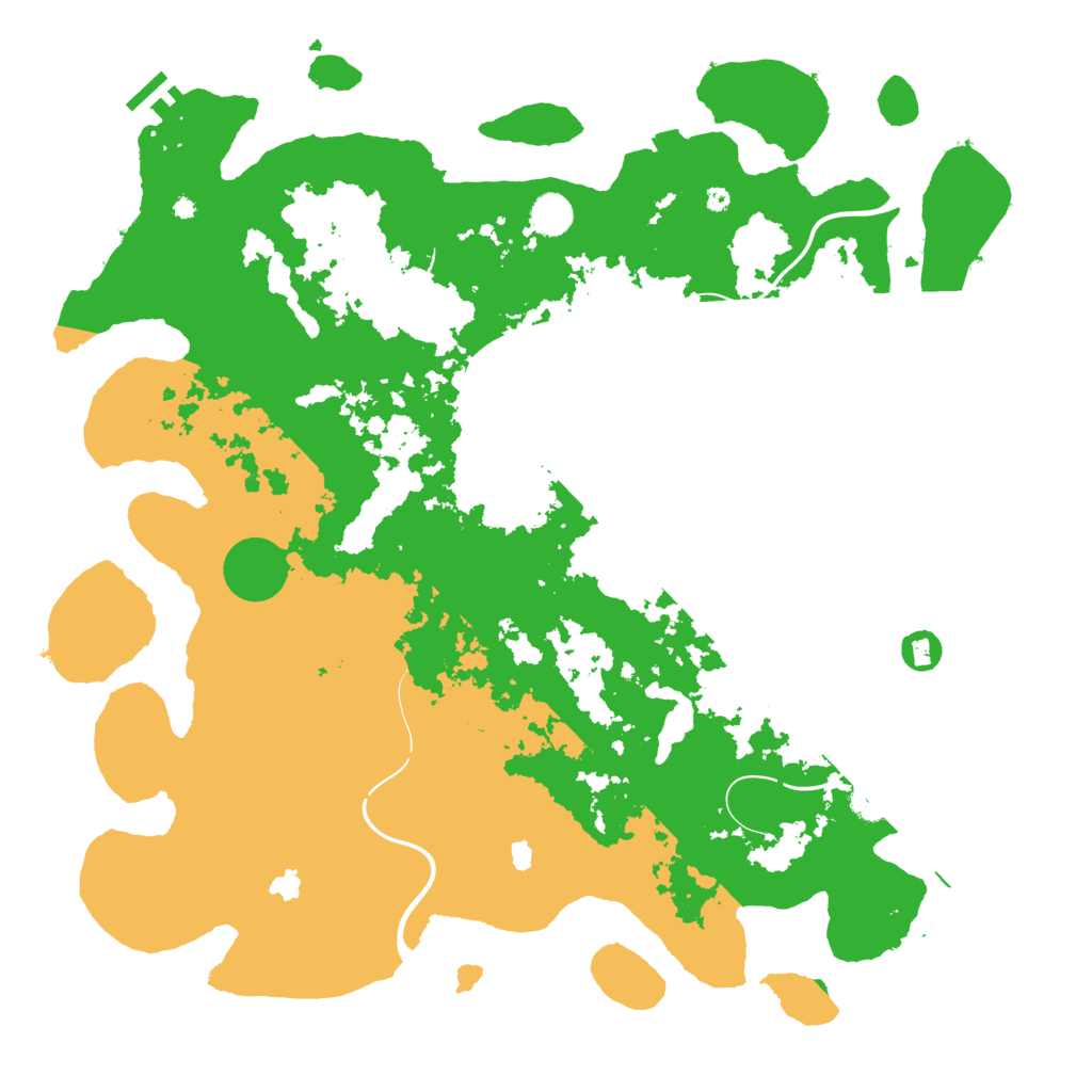 Biome Rust Map: Procedural Map, Size: 4500, Seed: 1088766941