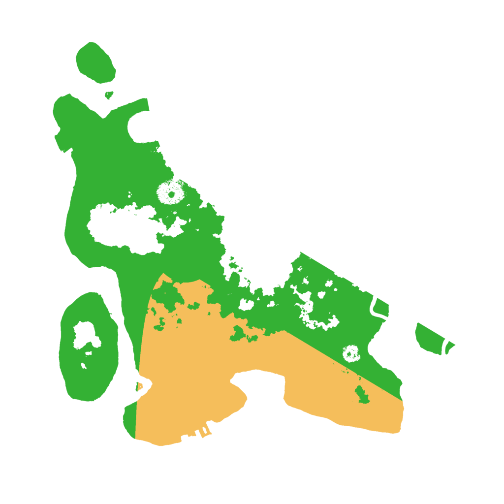 Biome Rust Map: Procedural Map, Size: 3000, Seed: 155456