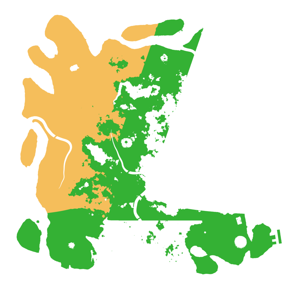 Biome Rust Map: Procedural Map, Size: 4250, Seed: 598112805
