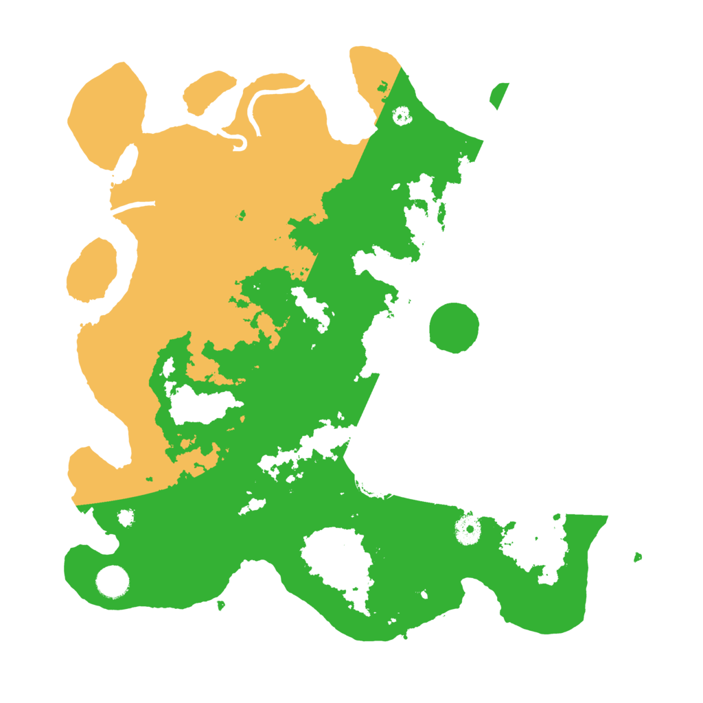 Biome Rust Map: Procedural Map, Size: 3800, Seed: 34234324