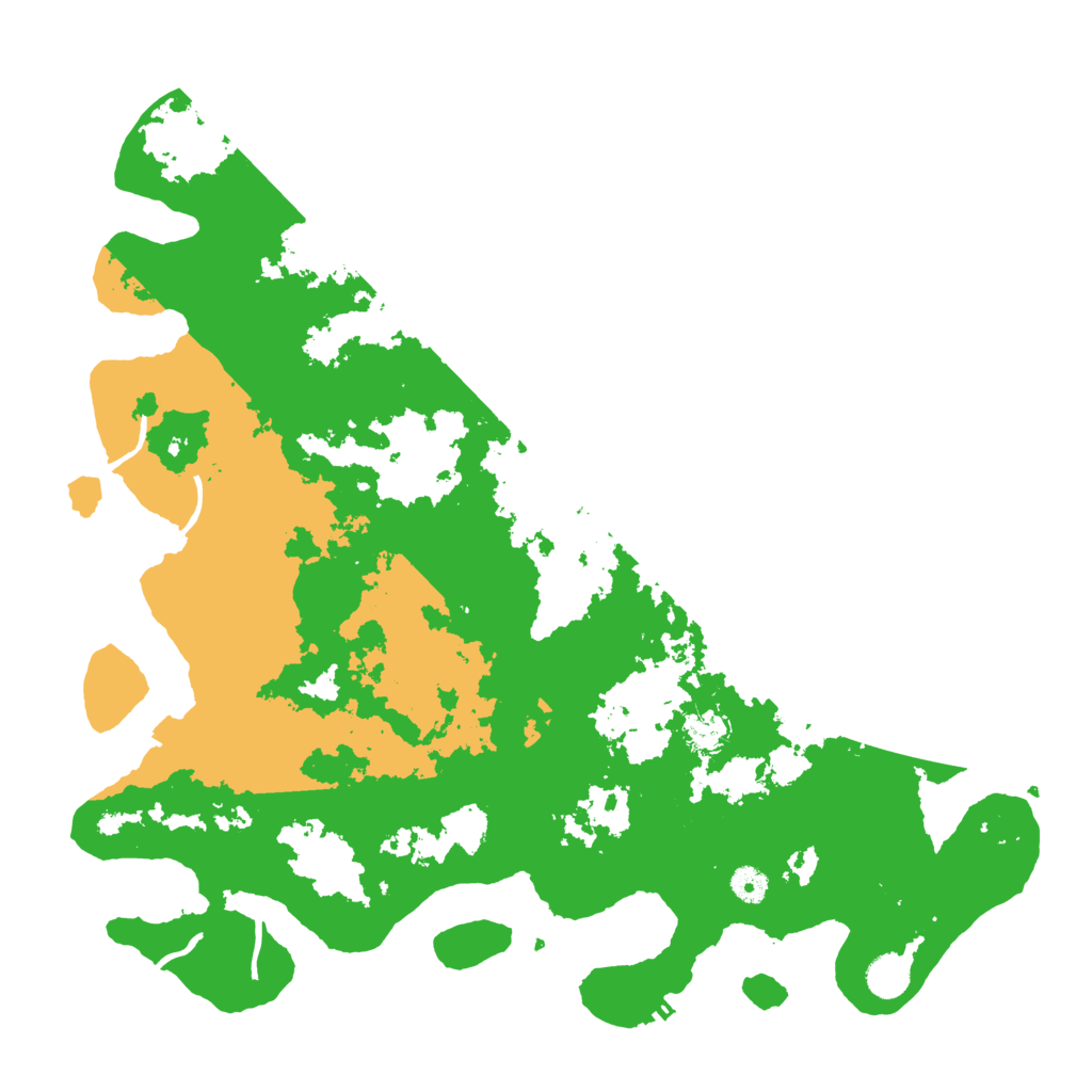 Biome Rust Map: Procedural Map, Size: 4500, Seed: 2060895055