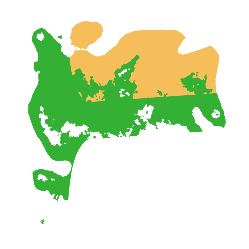 Biome Rust Map: Procedural Map, Size: 3000, Seed: 1180417855