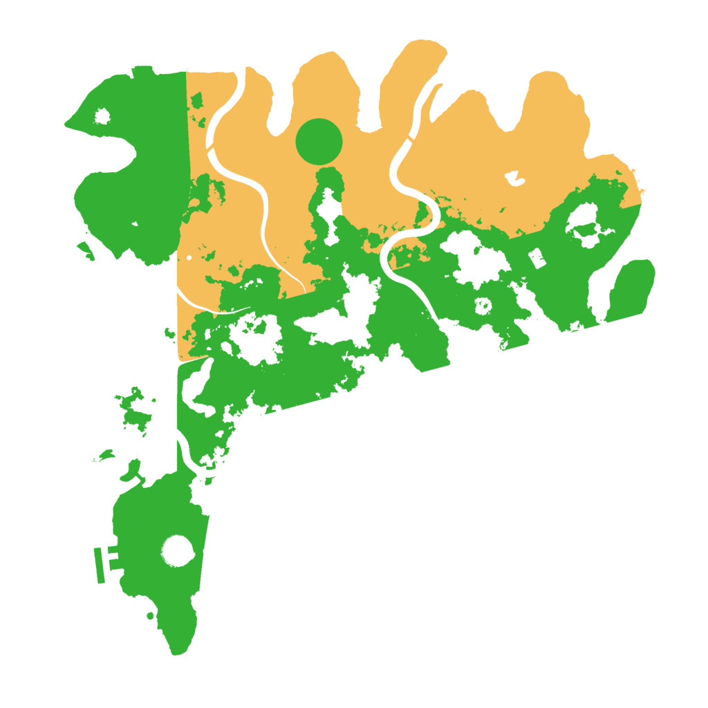 Biome Rust Map: Procedural Map, Size: 4000, Seed: 1580921996
