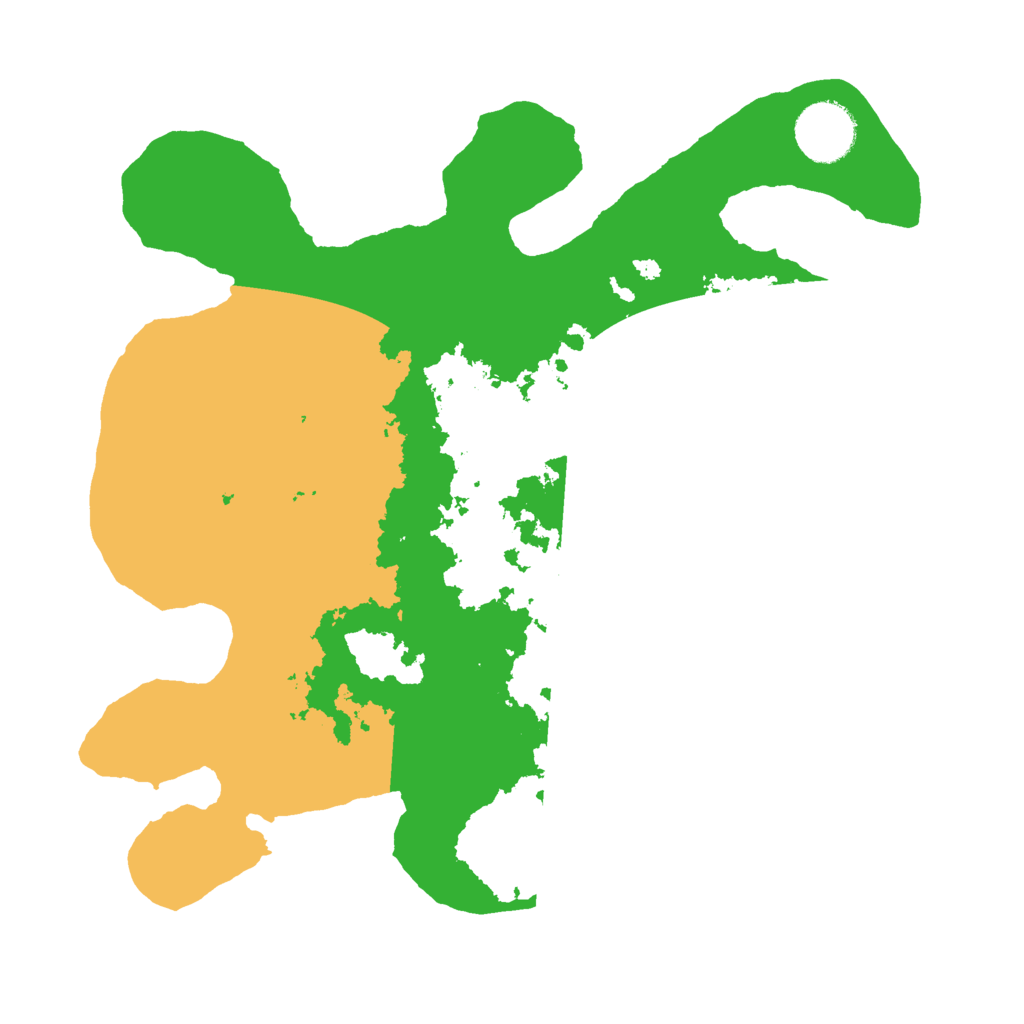 Biome Rust Map: Barren, Size: 3000, Seed: 15848