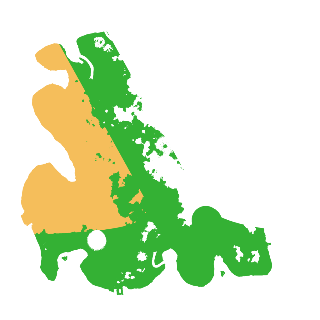 Biome Rust Map: Procedural Map, Size: 3000, Seed: 1830558790