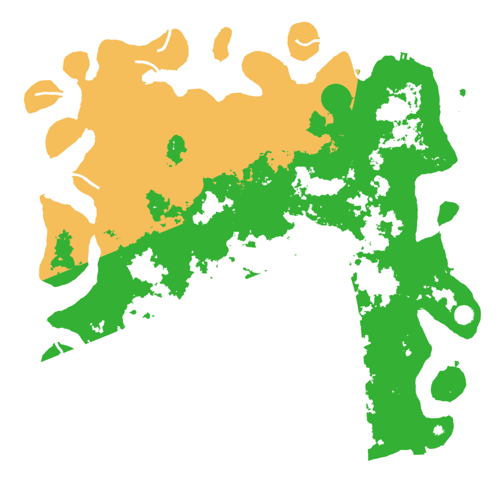 Biome Rust Map: Procedural Map, Size: 4500, Seed: 9912