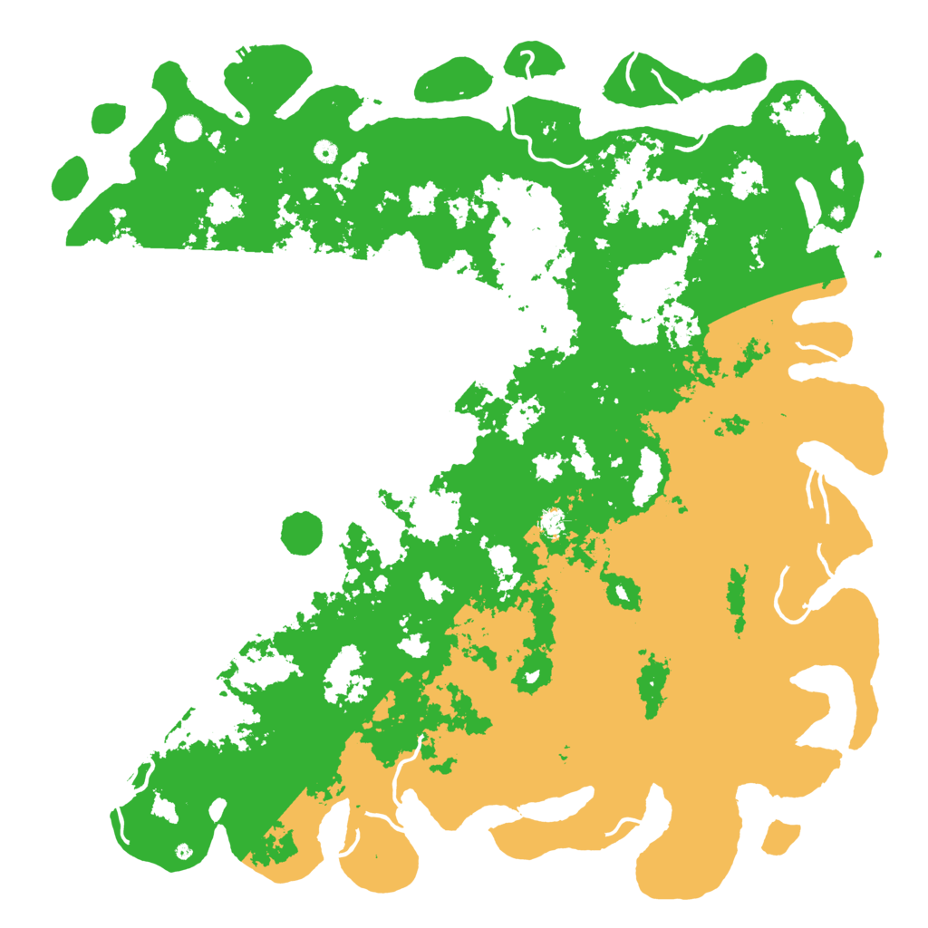 Biome Rust Map: Procedural Map, Size: 6000, Seed: 121741147