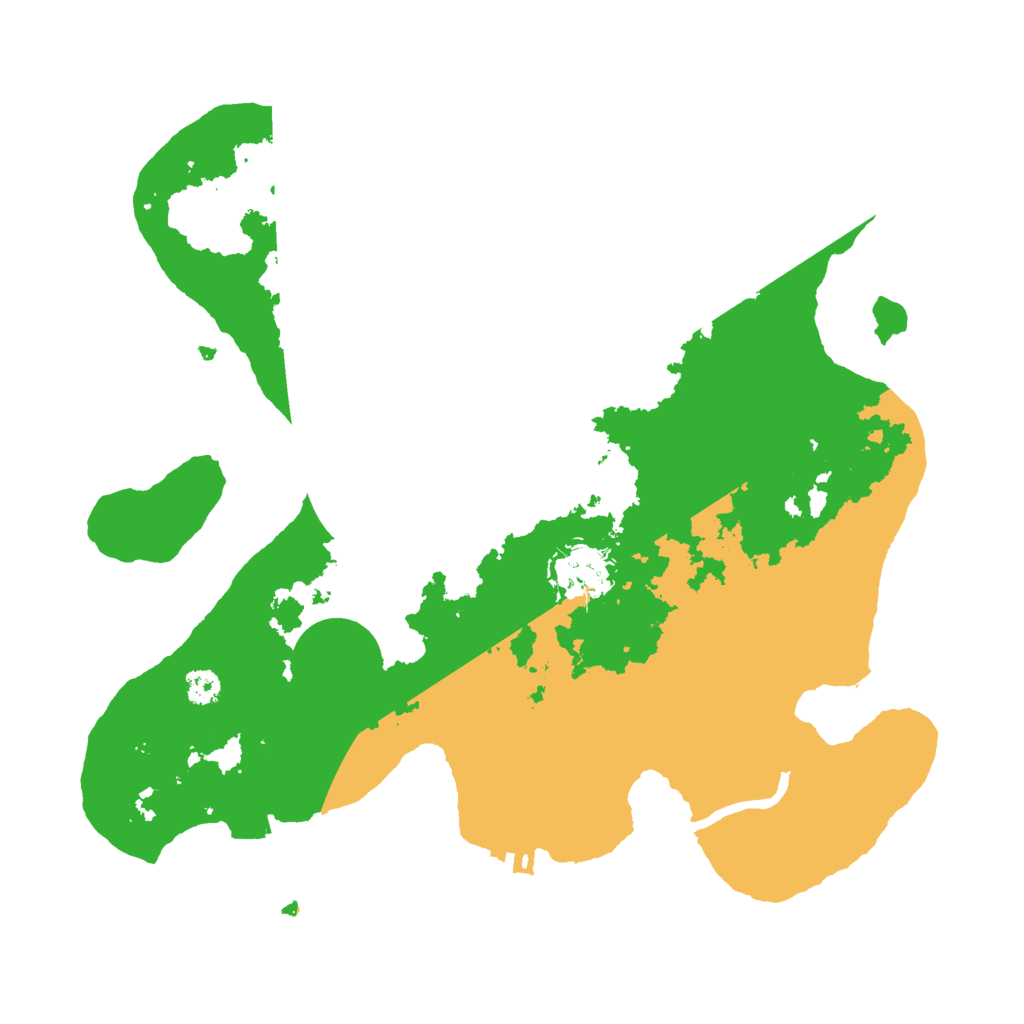 Biome Rust Map: Procedural Map, Size: 3000, Seed: 29347