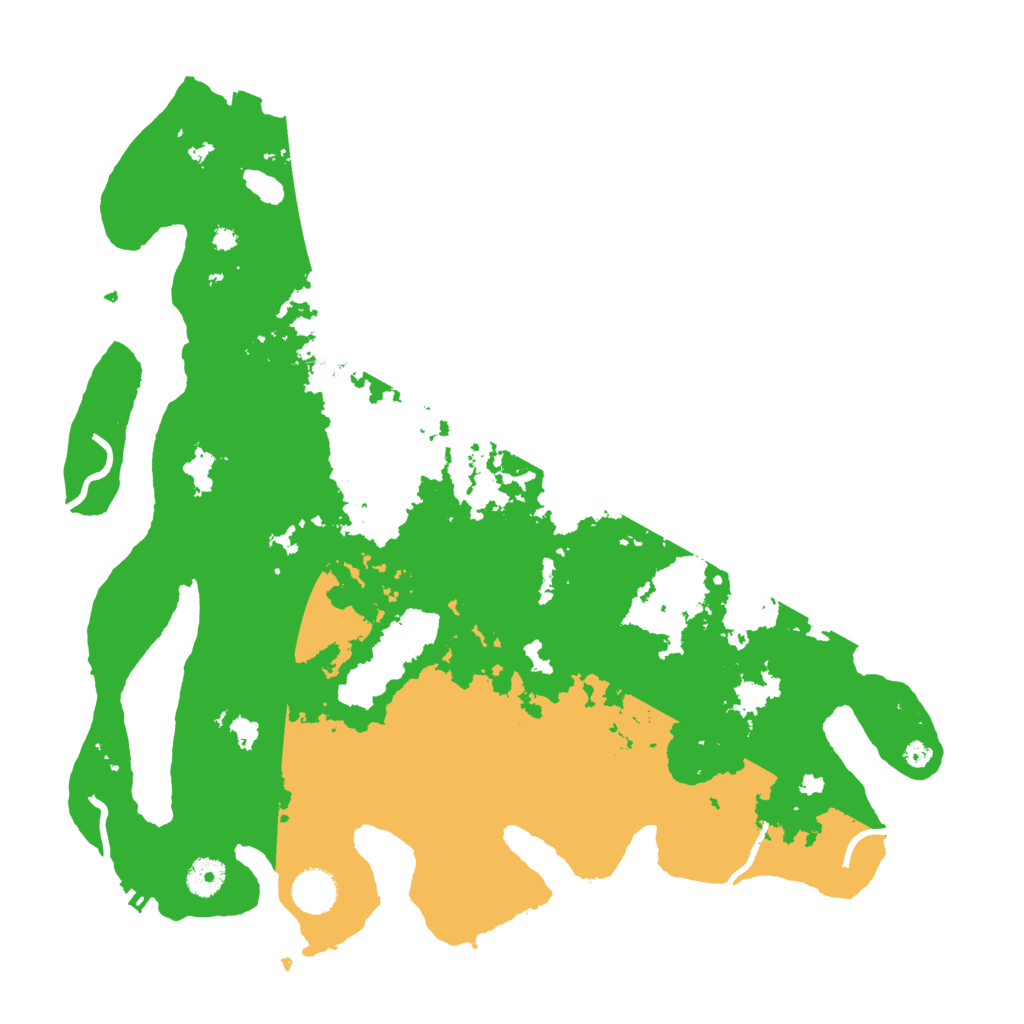 Biome Rust Map: Procedural Map, Size: 4000, Seed: 1164878990