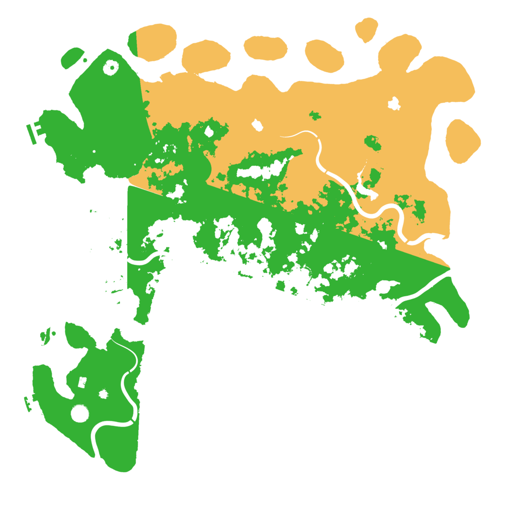 Biome Rust Map: Procedural Map, Size: 5000, Seed: 747588430