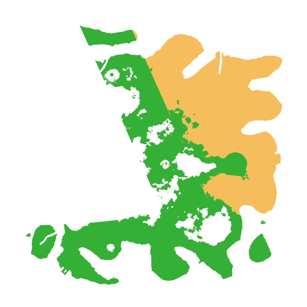 Biome Rust Map: Procedural Map, Size: 3500, Seed: 556984788