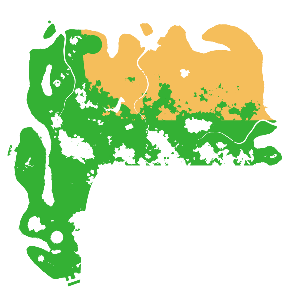 Biome Rust Map: Procedural Map, Size: 4250, Seed: 26471