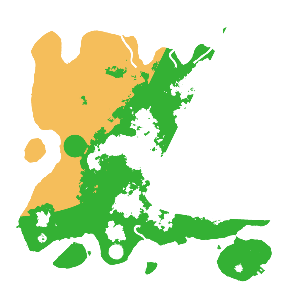 Biome Rust Map: Procedural Map, Size: 3500, Seed: 2678229