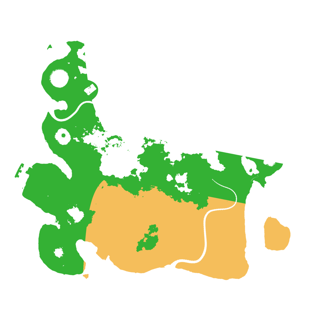 Biome Rust Map: Procedural Map, Size: 3000, Seed: 47885