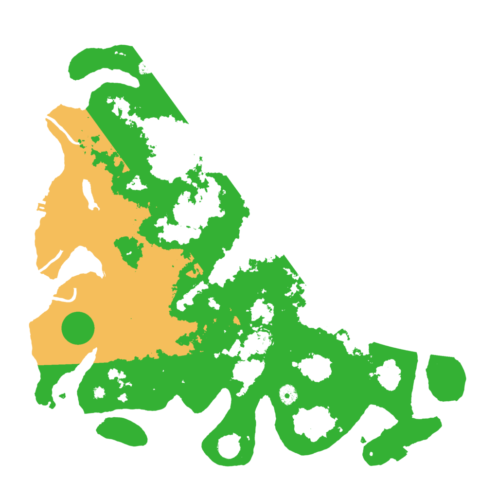 Biome Rust Map: Procedural Map, Size: 4000, Seed: 97539827