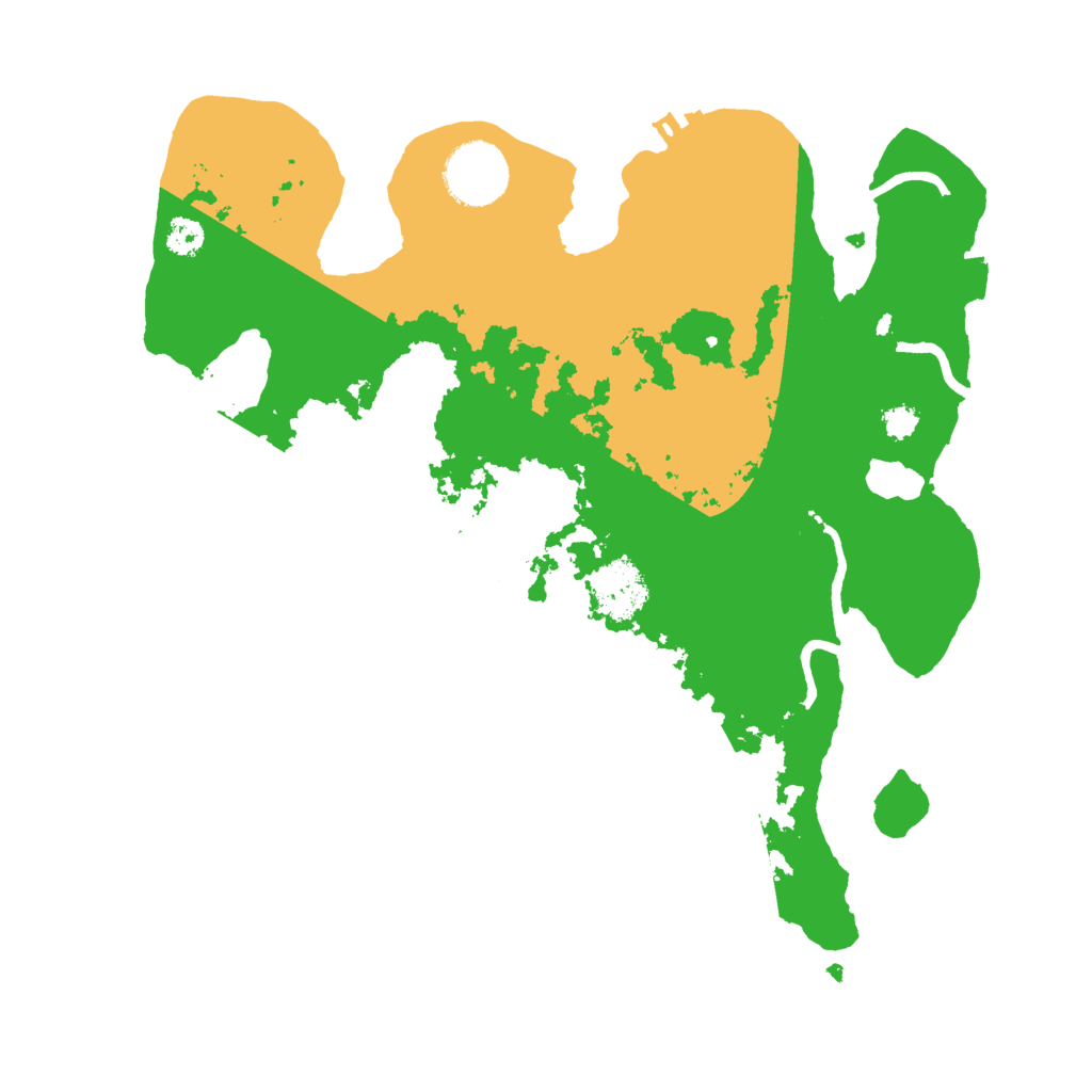 Biome Rust Map: Procedural Map, Size: 3000, Seed: 403108181