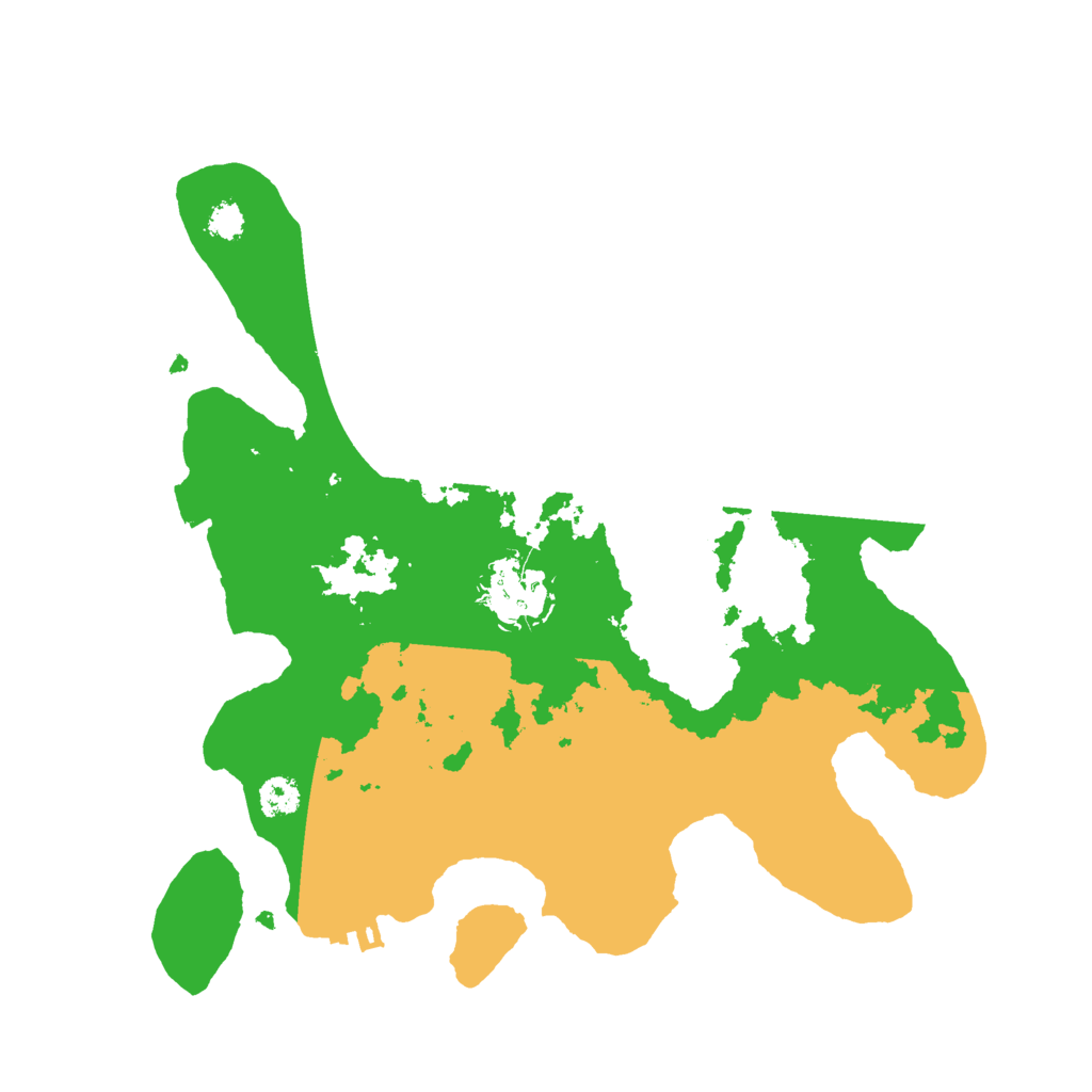 Biome Rust Map: Procedural Map, Size: 2800, Seed: 12346