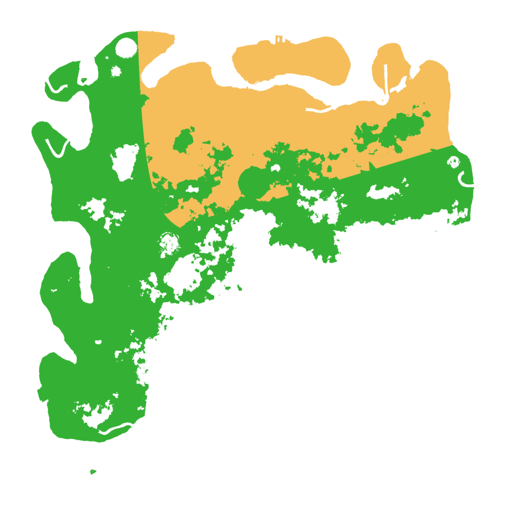 Biome Rust Map: Procedural Map, Size: 4500, Seed: 7812362