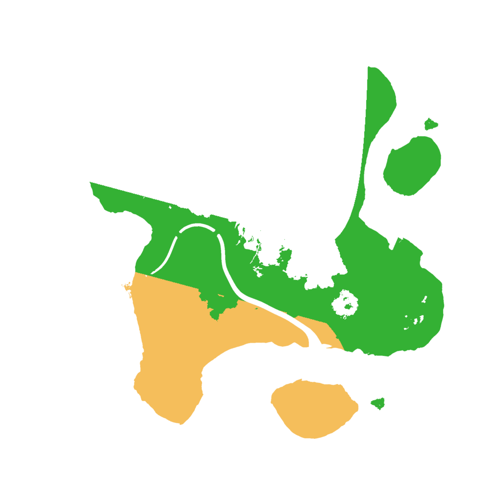 Biome Rust Map: Procedural Map, Size: 2000, Seed: 936954774