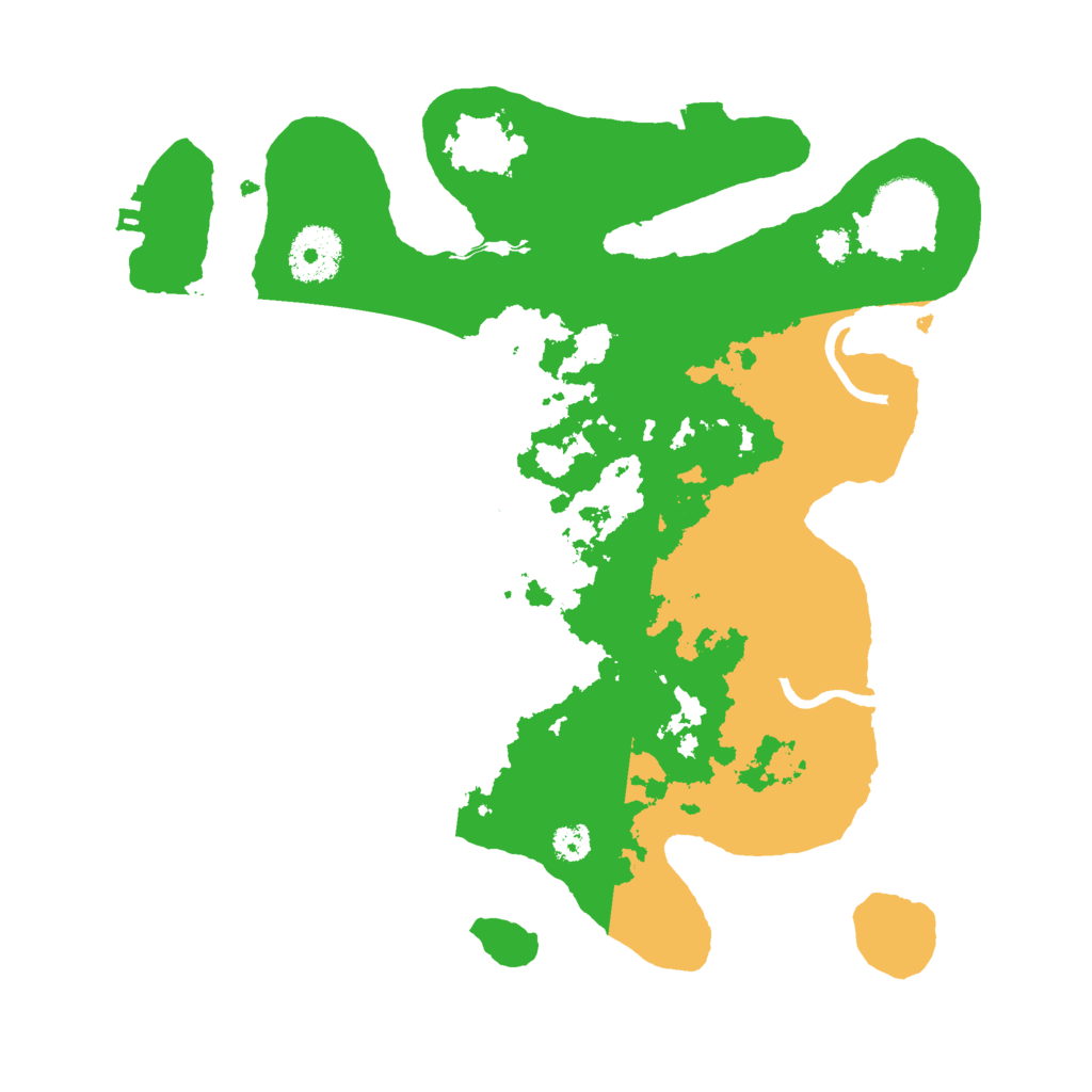 Biome Rust Map: Procedural Map, Size: 3000, Seed: 7583