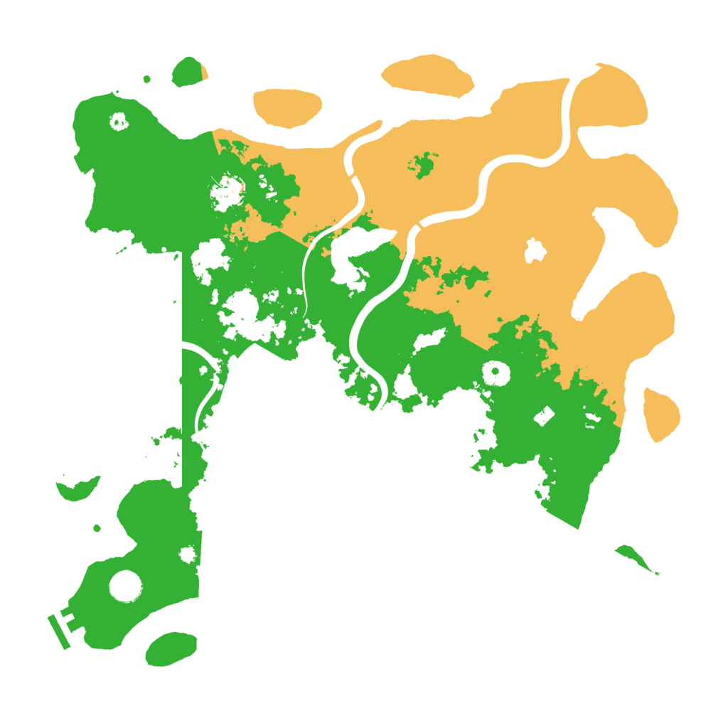 Biome Rust Map: Procedural Map, Size: 4000, Seed: 147963