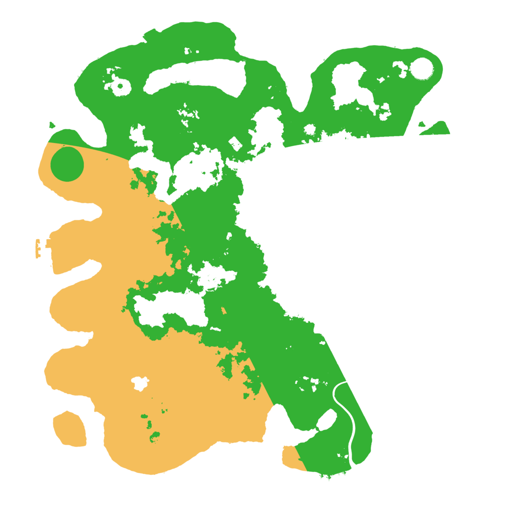 Biome Rust Map: Procedural Map, Size: 4000, Seed: 1117469647