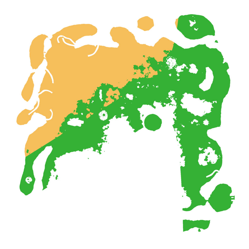 Biome Rust Map: Procedural Map, Size: 4000, Seed: 132132