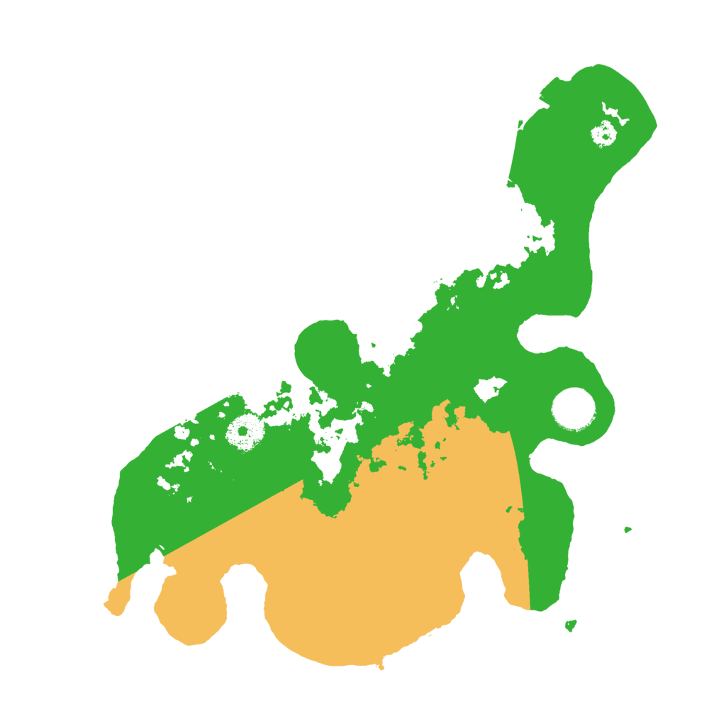 Biome Rust Map: Procedural Map, Size: 3000, Seed: 3772