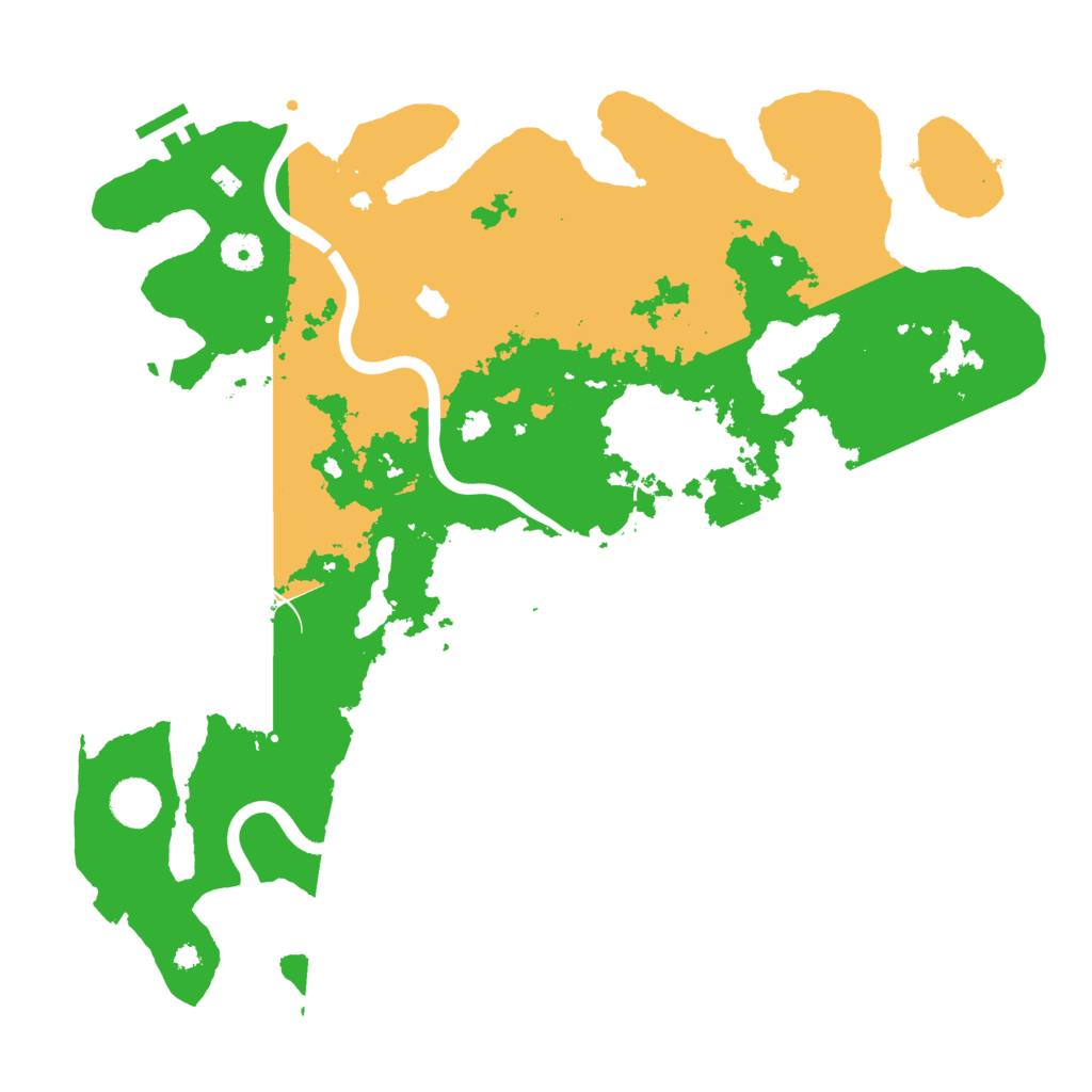 Biome Rust Map: Procedural Map, Size: 4000, Seed: 384775694