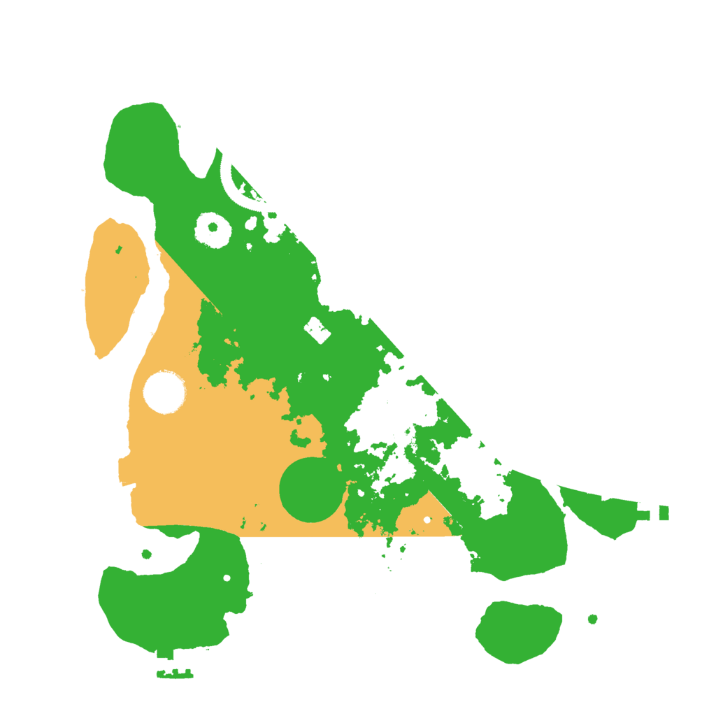 Biome Rust Map: Procedural Map, Size: 3000, Seed: 230823