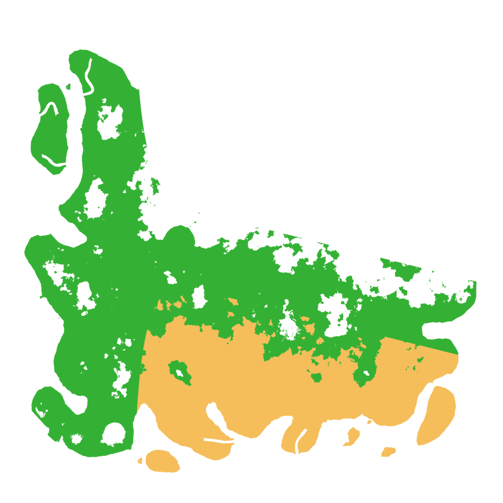 Biome Rust Map: Procedural Map, Size: 4350, Seed: 23082023